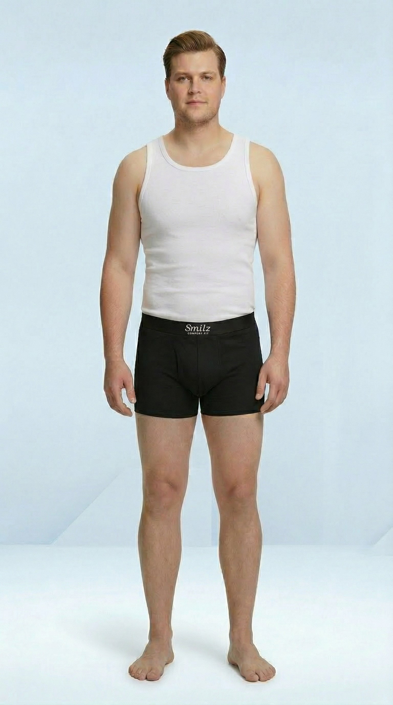 Smilz Black Boxers
