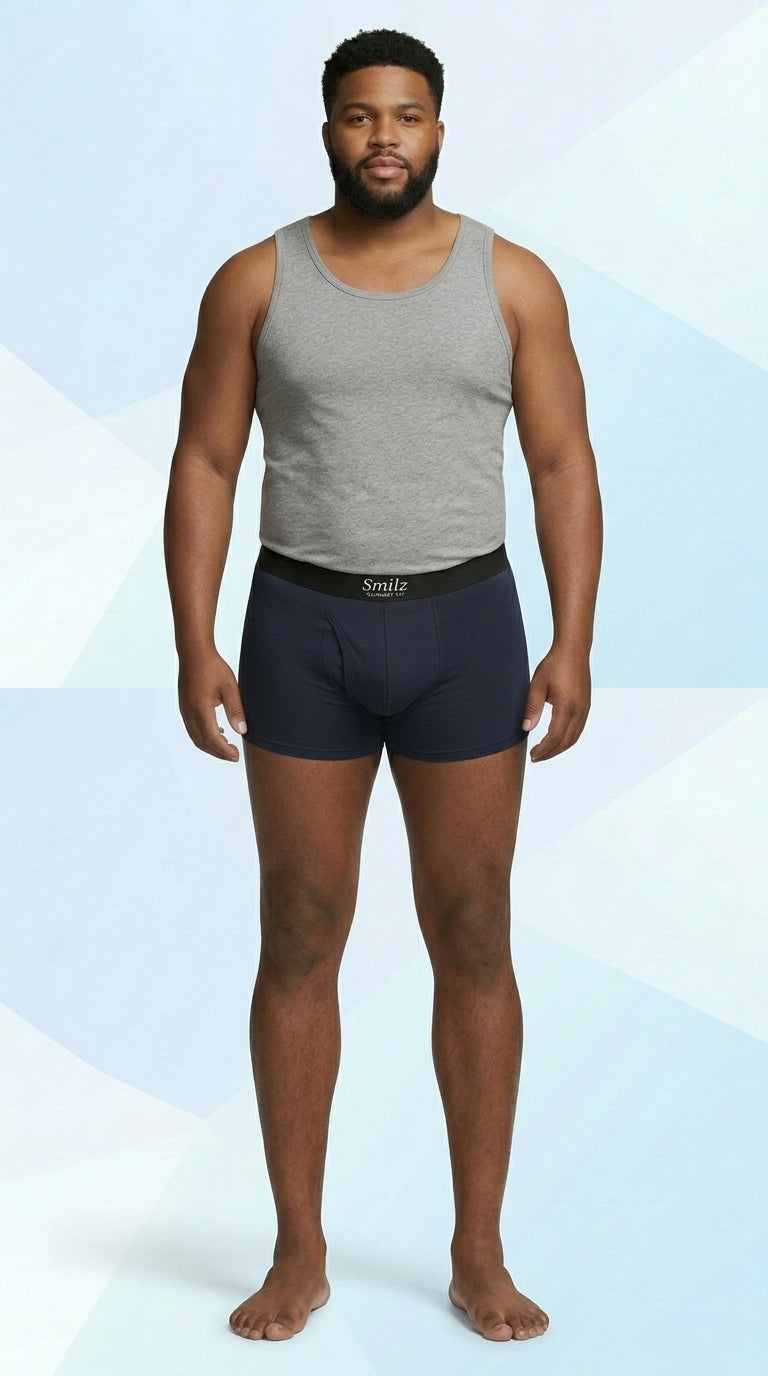 Smilz Navy Blue Boxers